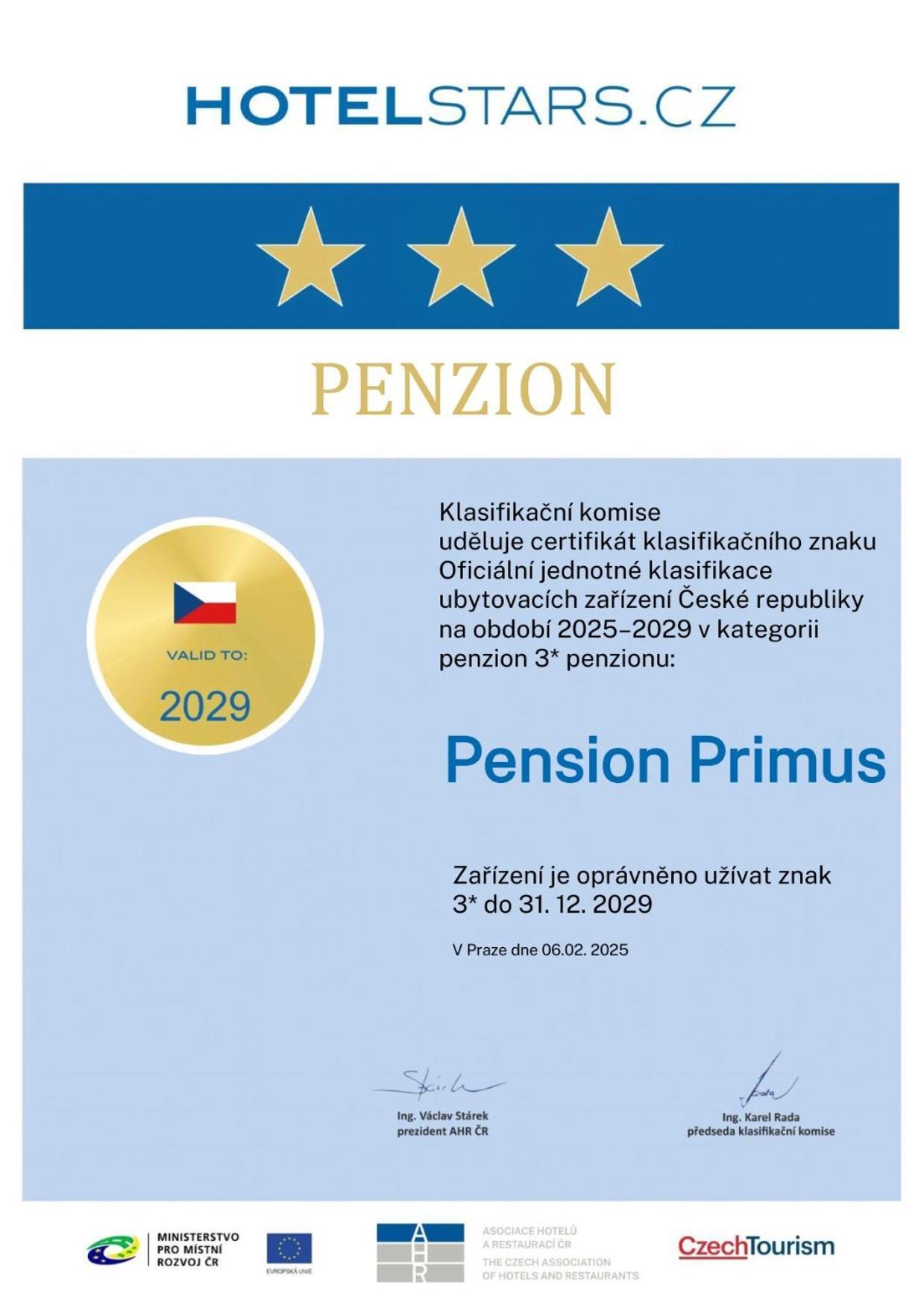 Pension Primus Beroun  Luaran gambar